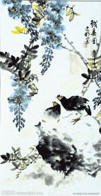 花鸟 姜光明 中国 卧龙书画院 院长