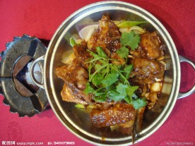 农家土菜 肉骨头锅仔干锅