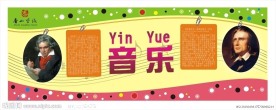 音乐展板