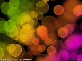 绚丽圆圈背景素材