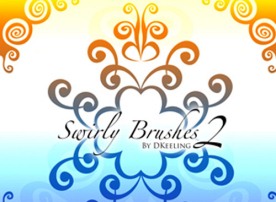 经典花纹ps笔刷