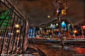 梦幻城市 城市美景 街道