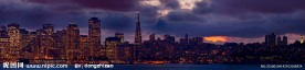 城市风光 宽幅