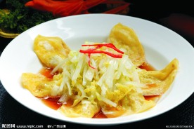 白菜蛋饺