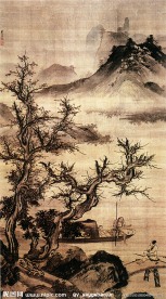 国画 山水 中国风 水墨图片