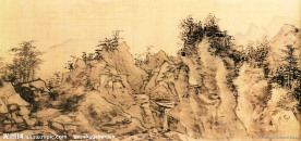 国画 山水 中国风 水墨图片