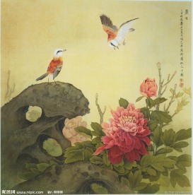 国画工笔牡丹合集