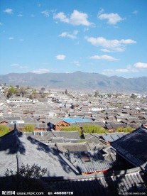 云南行（丽江古城全景）