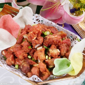 干炸小排