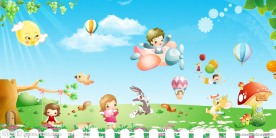 幼儿园背景图