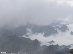 俯视华山