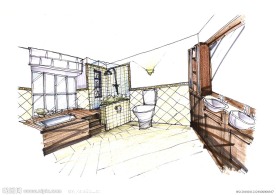 室内设计手绘效果图