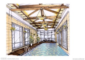 室内设计手绘效果图