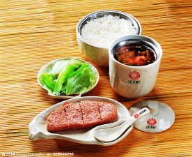 肉饼饭