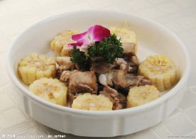 玉米炖仔排