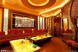 豪华宾馆的KTV包房