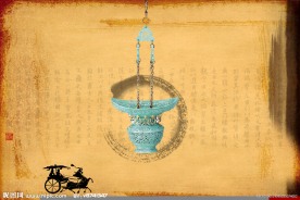 中国传统书法背景