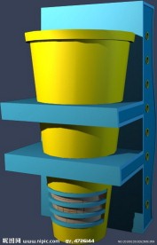 3D MAX 模型 花钵