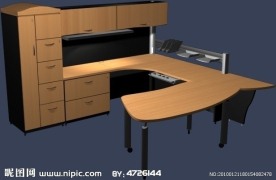 max 3D 模型 桌椅凳子