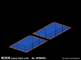 max 3D 模型 体育器材