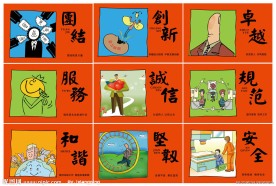 企业文化挂图