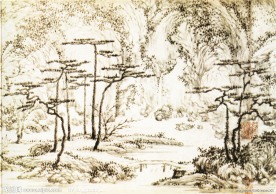 国画 山水 中国风 水墨图片