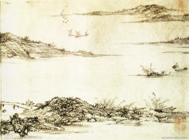 国画 山水 中国风 水墨图片