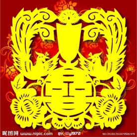 婚庆 喜字 红双喜