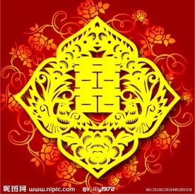 婚庆 喜字 红双喜