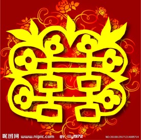 婚庆 喜字 红双喜