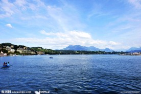 湖光山色