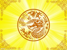 龙图腾 背景