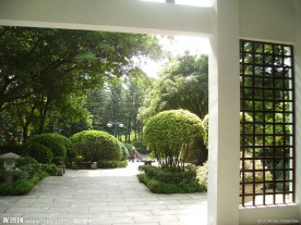 山林 园林 绿化 建筑