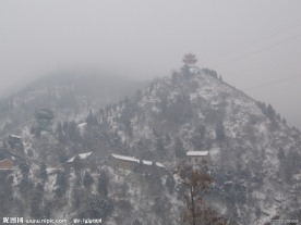 陕西临潼骊山雪韵