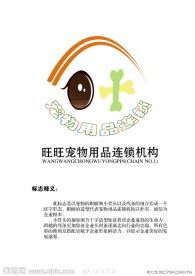 旺旺宠物店LOGO