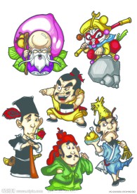 手绘POP插画人物