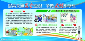 交通安全展板