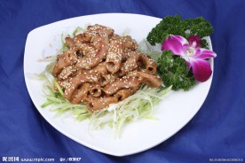 芝麻焗竹肠
