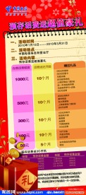 电信X展架