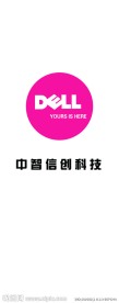 门头 PSD分层素材 电脑 戴尔电脑 形象墙