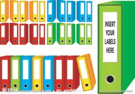 资料夹矢量素材