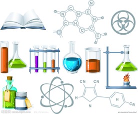 生物化学主题图标矢量素材