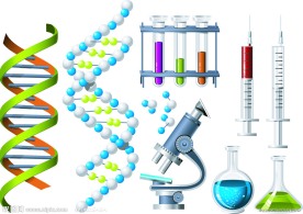 生物化学主题图标矢量素材