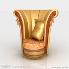 精致欧式家具圆沙发