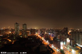 风景名胜 建筑景观 旅游印记 台湾 台北夜景