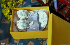 礼品盆咖啡杯盒装