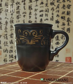 中国古典纹样杯子