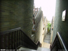 岭南建筑 传统建筑 巷道 巷子