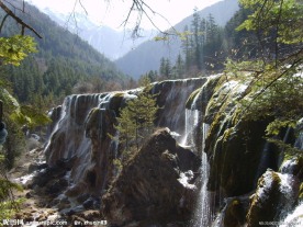 九寨沟风景山