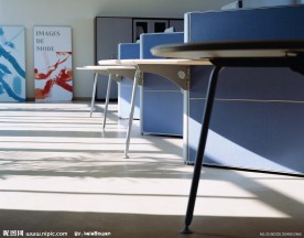 现代室内办公家具实景照片